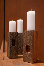 Candelabros cuadrados