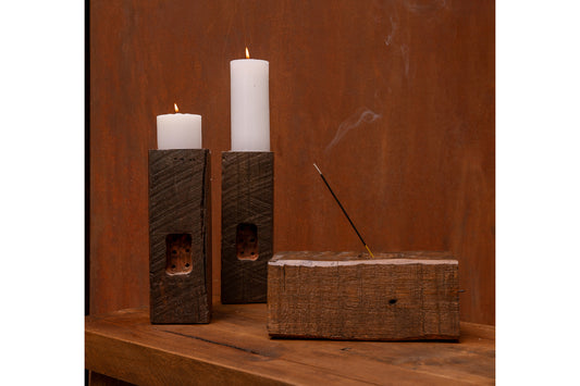 Candelabros cuadrados (M&F)